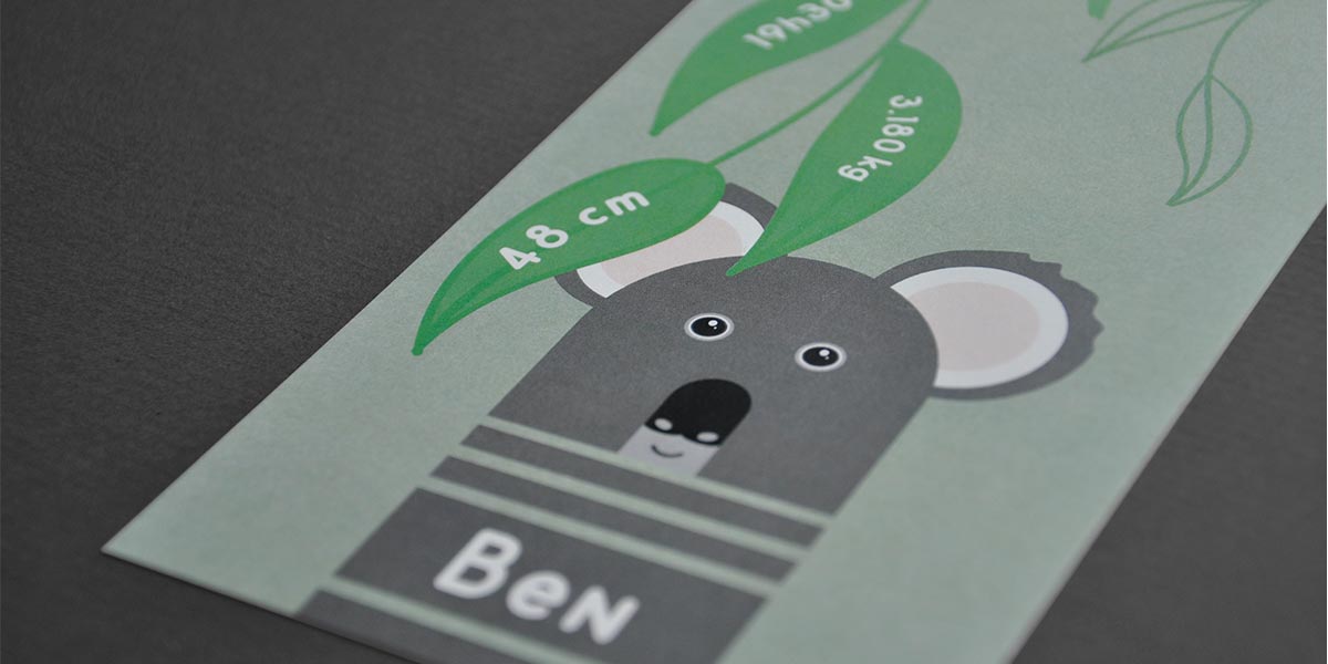 Faire-part De Naissance Koala